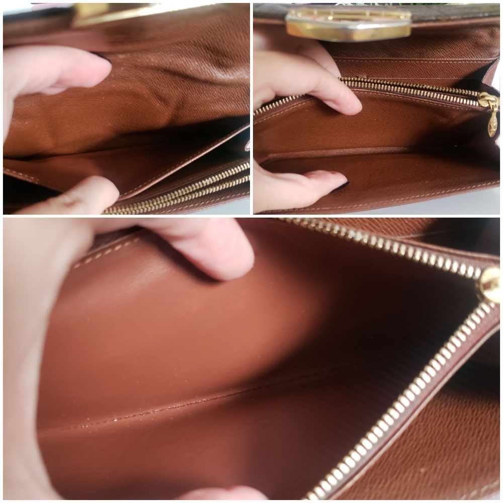 *SOLD* Authentic Pre-owned Louis Vuitton Sarah Etoile Long Wallet - Picture 8 of 13